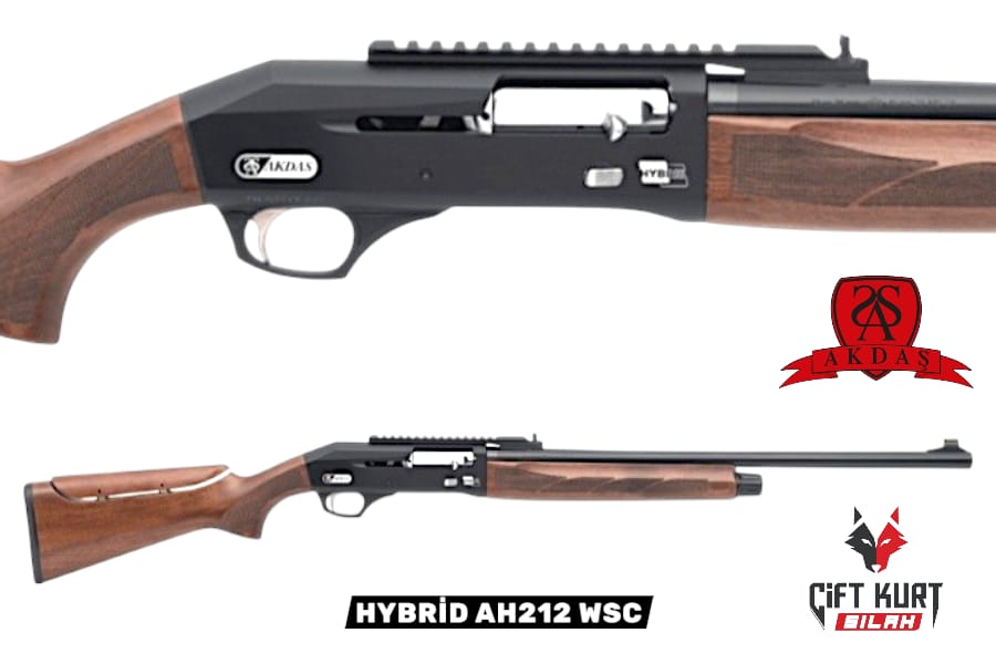 AKDAŞ HYBRİD AH212 WSC CANTİLEVER AHŞAP YİVSİZ AV TÜFEĞİ